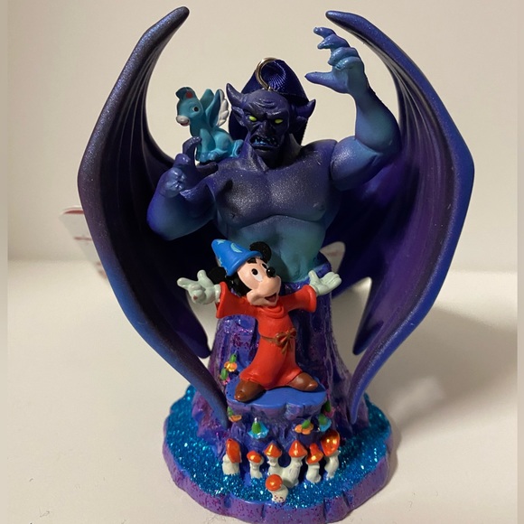 Disney Sketchbook Ornament Fantasia Chernabog Sorcerer Mickey Mouse Christmas - Picture 3 of 12